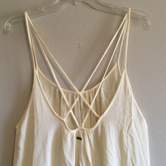 NWT Strappy Summer Dress Caged Lace Up Tank Dress - Picture 7 of 8
